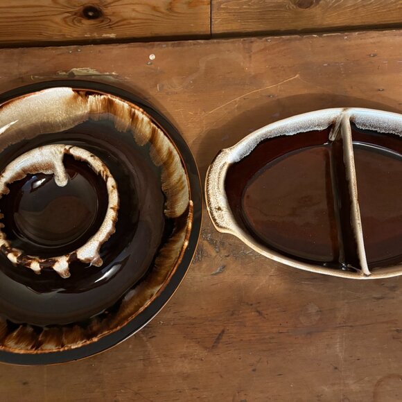 Pfaltzgraff Drip Glaze Serving Pieces - Picture 3 of 6